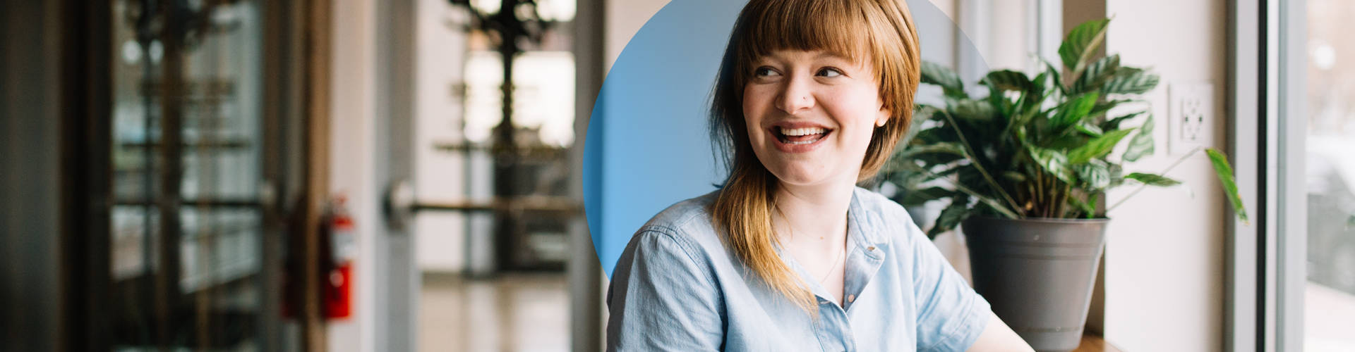 Woman Happy Receiving her Reactive GP Plan