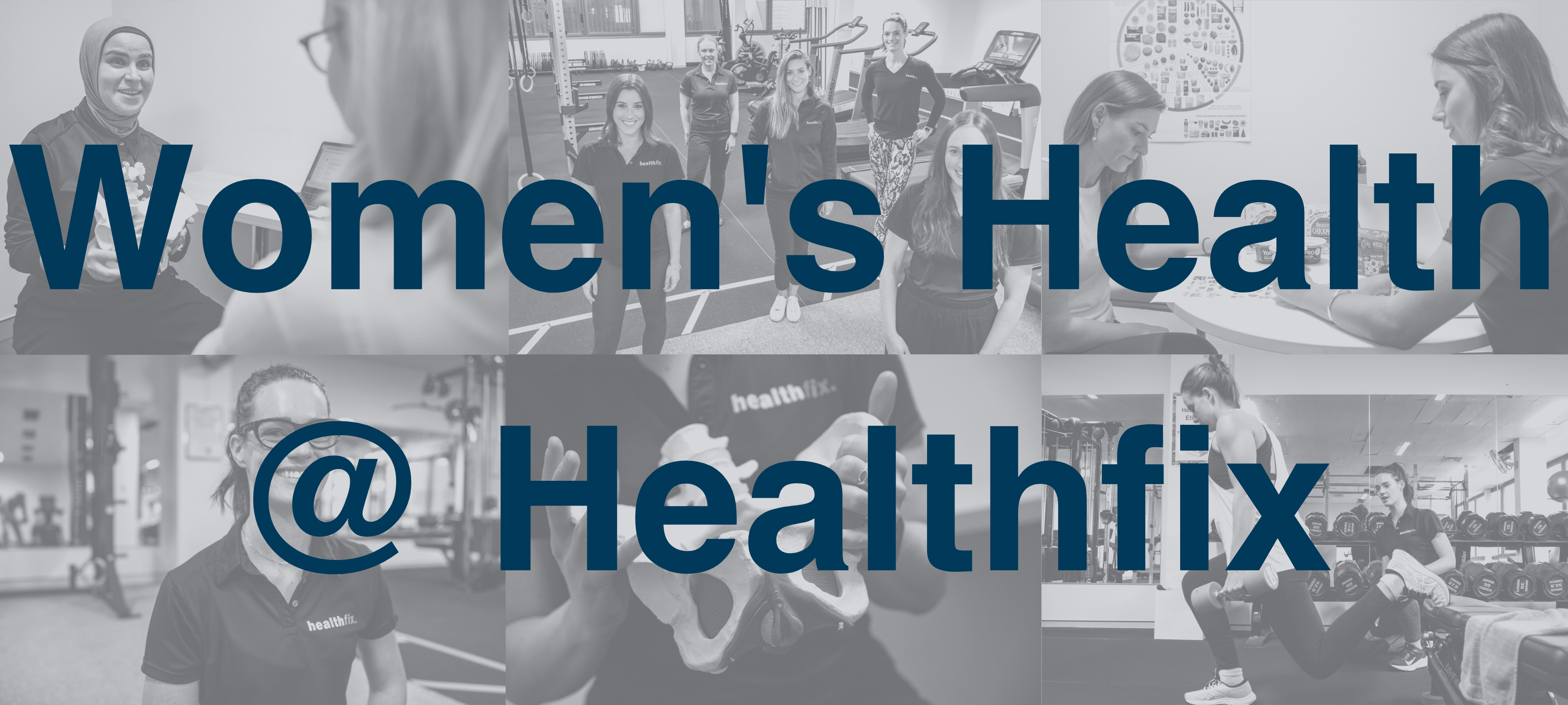 Women's Health @ Healthfix Banner